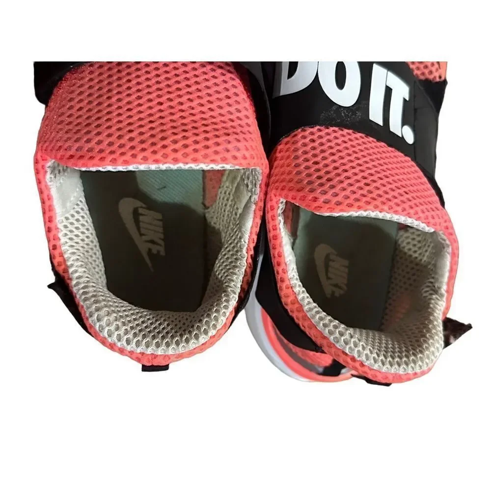 RARE Nike Lunarfly 306 JUST DO‎ IT Light Crimson White Black Sz 9.5 644395-600